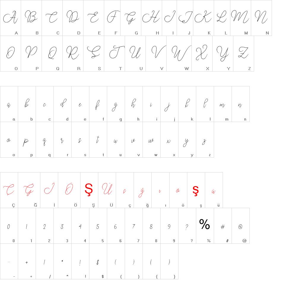 Moon Chin font